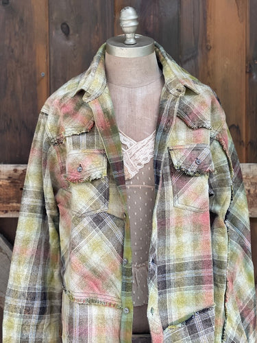 AMV Signature Flannel- IRISH MOSS